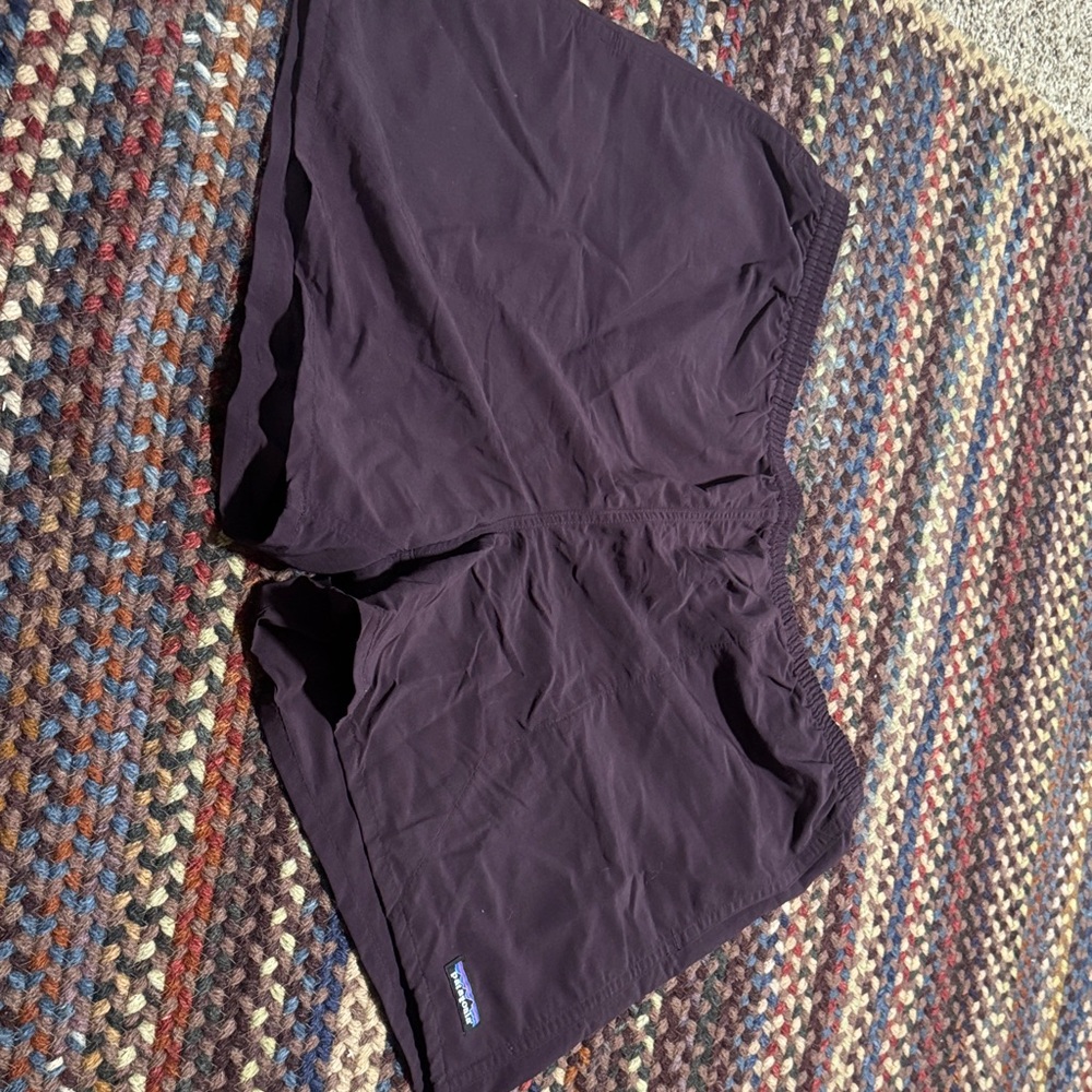 Patagonia Men's Athletic Shorts - Dark Purple